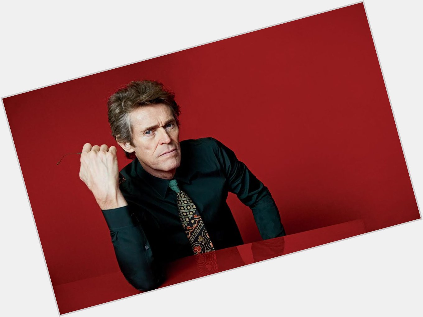 American actor and thespian Willem Dafoe turns 65 today. Happy     