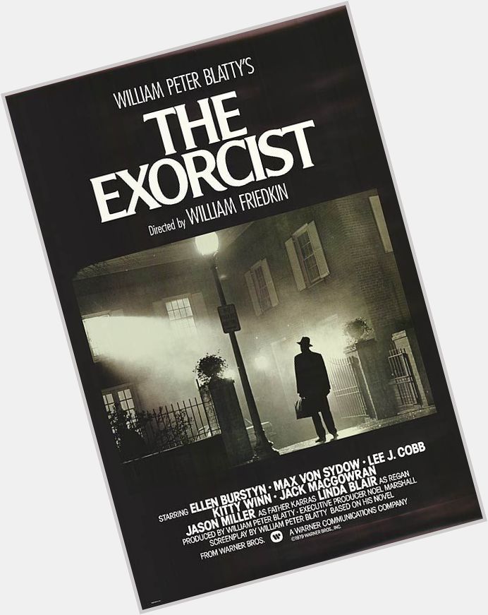 Happy 82nd birthday to William Friedkin. The Exorcist, 1973. 