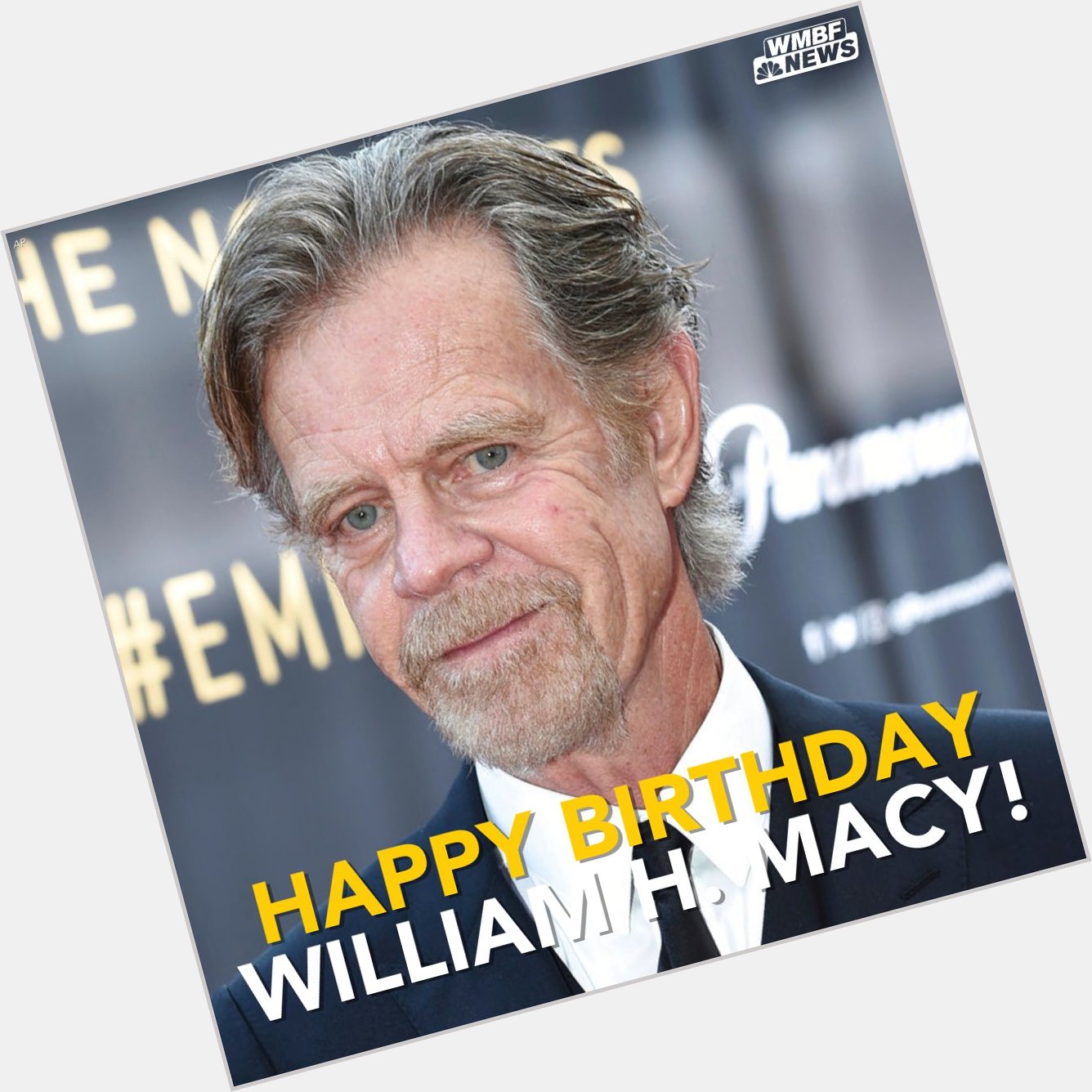 Happy 73rd birthday to William H. Macy! 