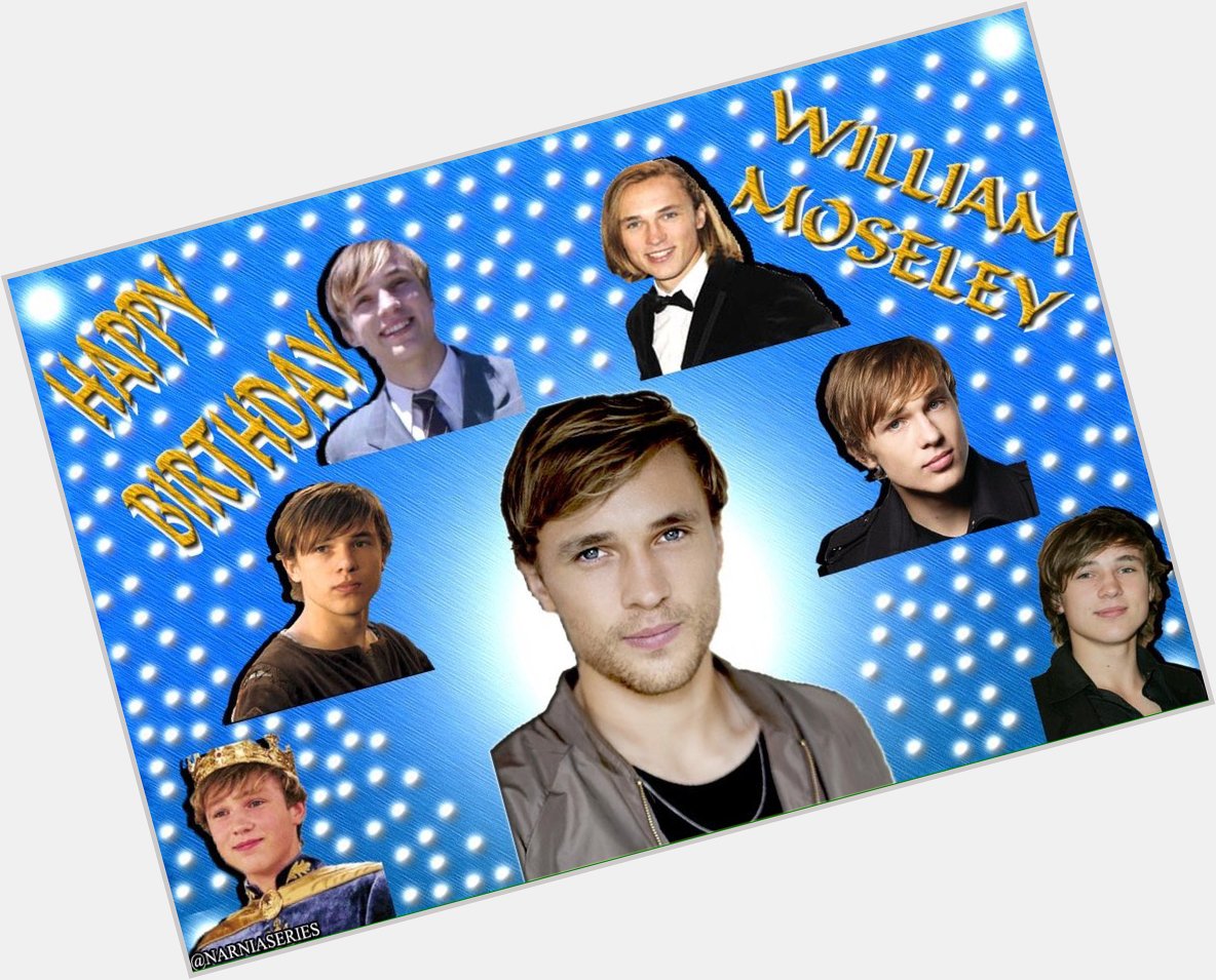 Happy Birthday to our High King Peter Pevensie  , William Moseley!       