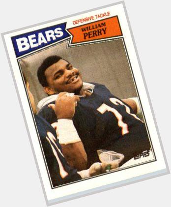 Happy Birthday William Perry! The Fridge has the biggest Super Bowl ring ever, size 25! 