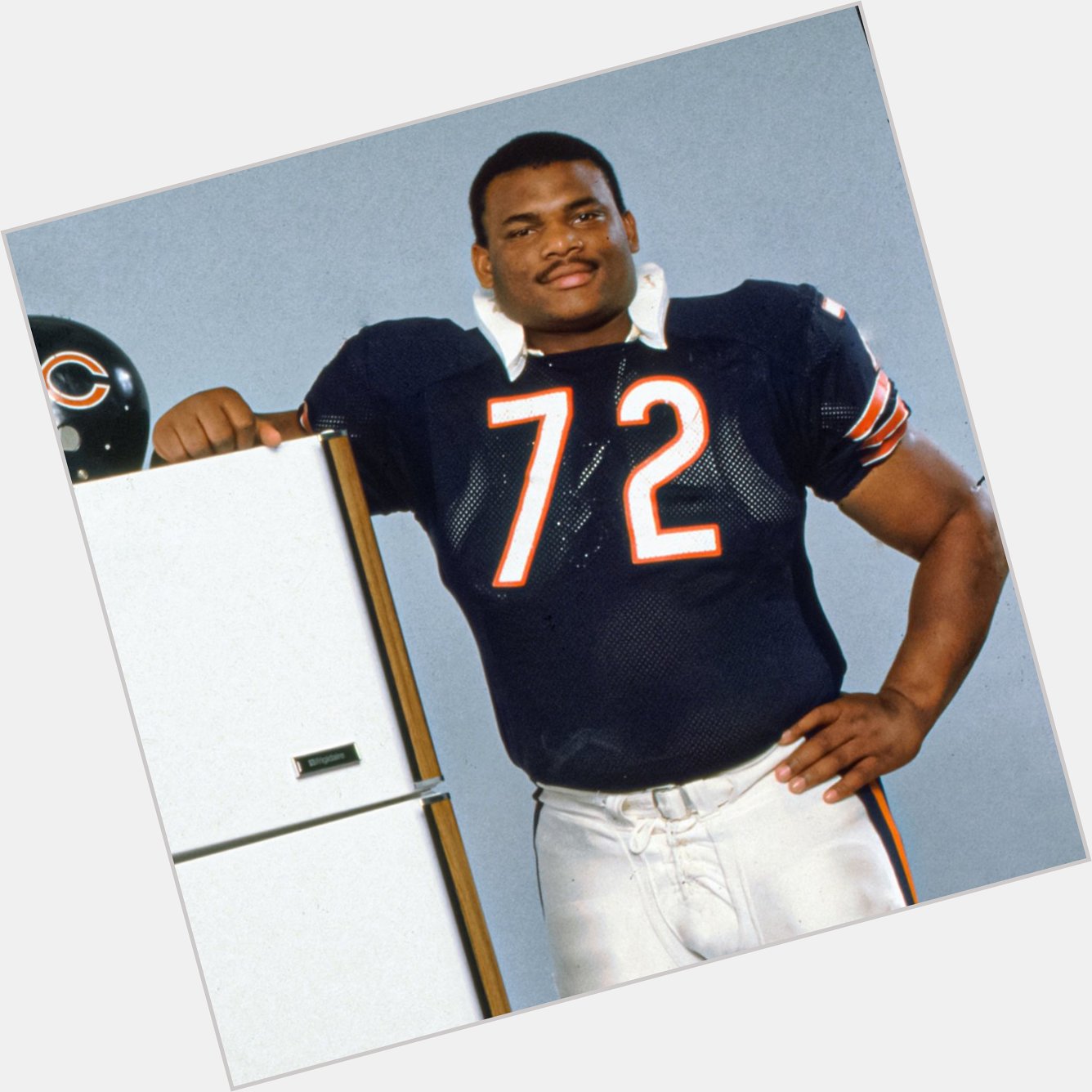Happy birthday to the one & only, William \"Refrigerator\" Perry! 