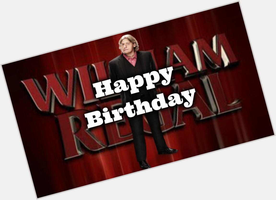  Happy Birthday William Regal ! 