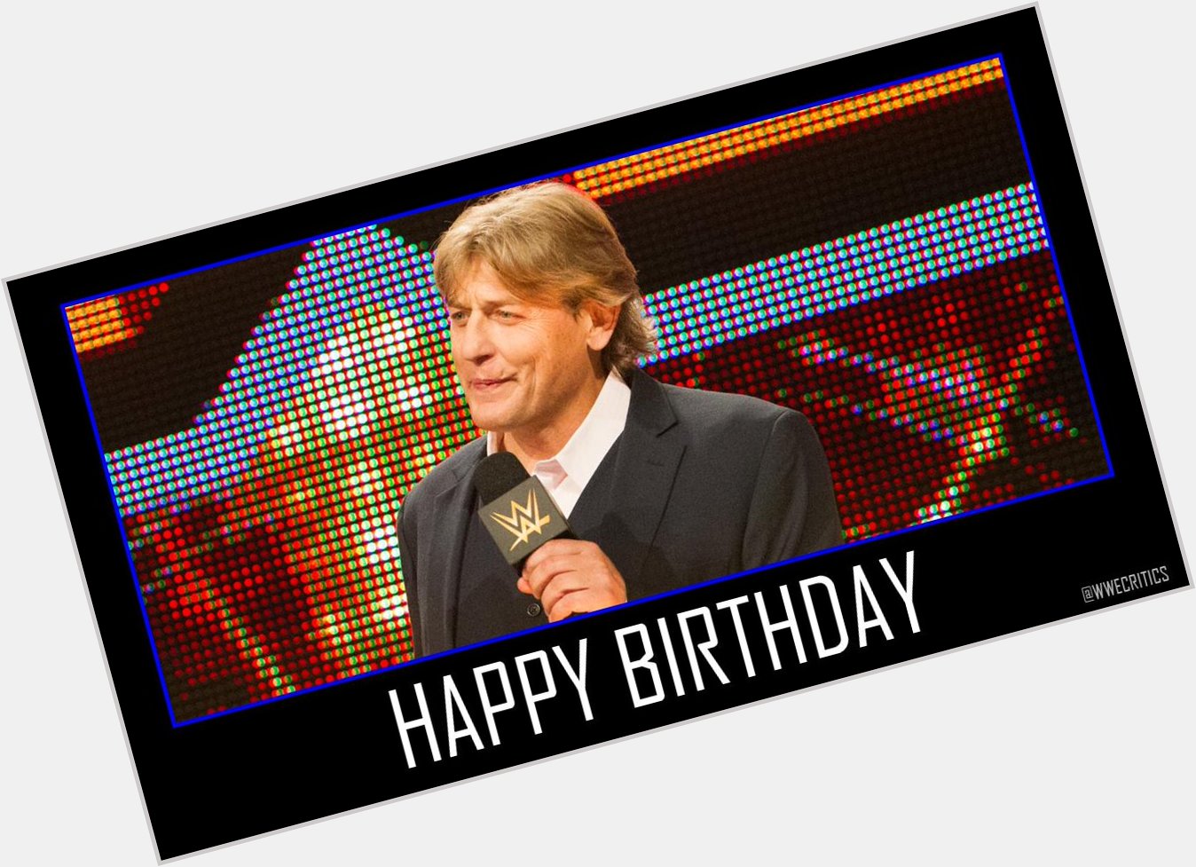 Happy Birthday to General Manager William Regal. 