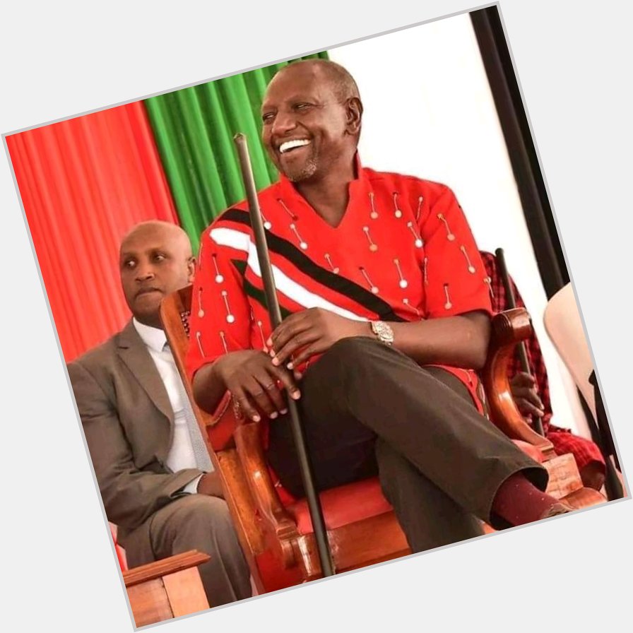 Happy birthday to the fifth President of Kenya Dr William Ruto  