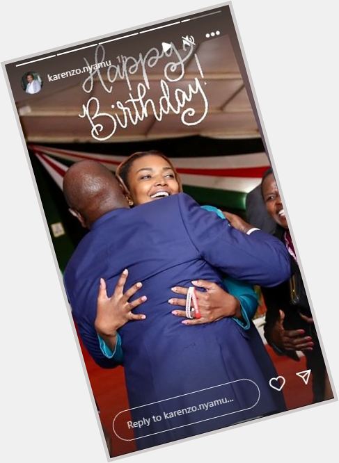 Karen Nyamu wished President William Ruto a happy birthday by sharing this pic.  