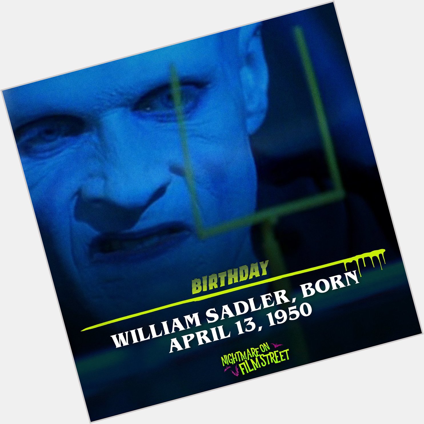 Happy Birthday to WILLIAM SADLER - in 1950! 