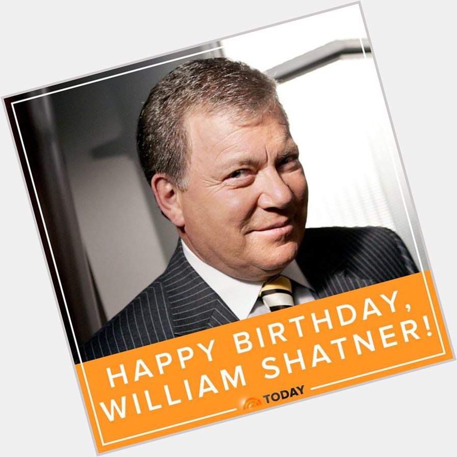 Happy 86th birthday, William Shatner! 