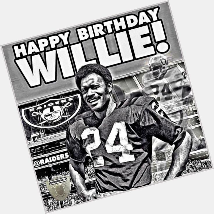HAPPY BIRTHDAY!!!  TO HALL OF FAMER WILLIE BROWN 