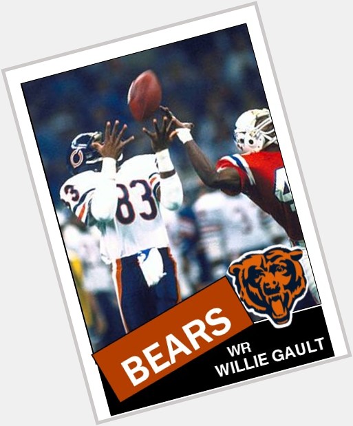 Happy 61st birthday to world class sprinter and Bears Super Bowl winner Willie Gault. 