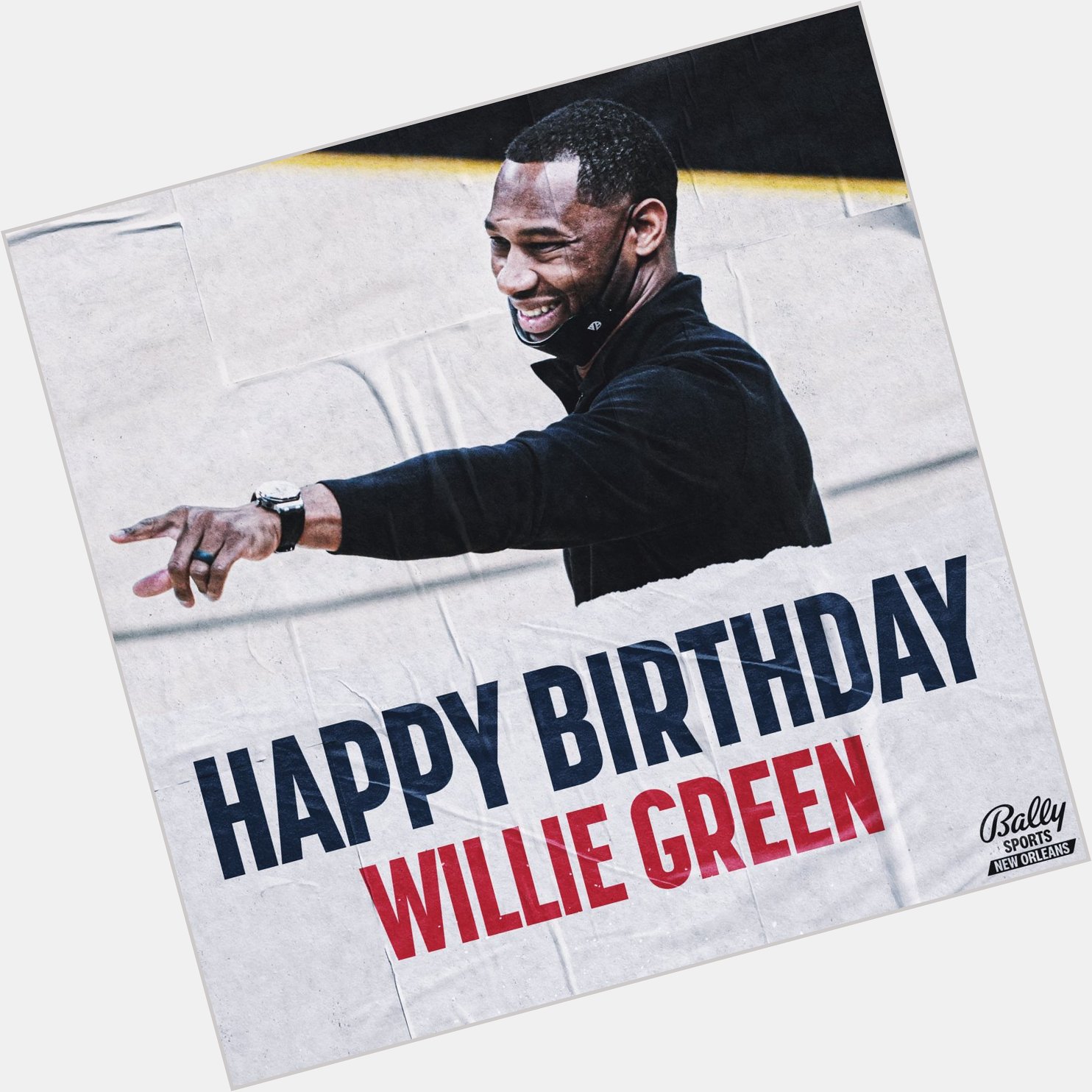 Join us in wishing a happy birthday to Coach Willie Green!  | 