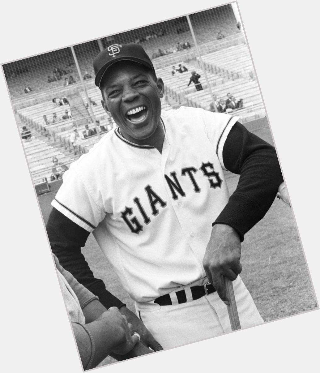Happy birthday to one of the greats, Willie Mays!  