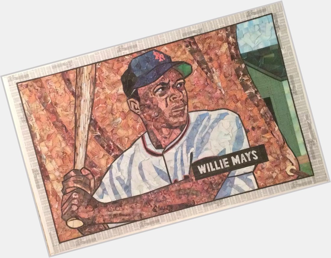 Say Hey!! My favorite all-time player is 87 years young today. Happy Birthday, Willie Mays! 