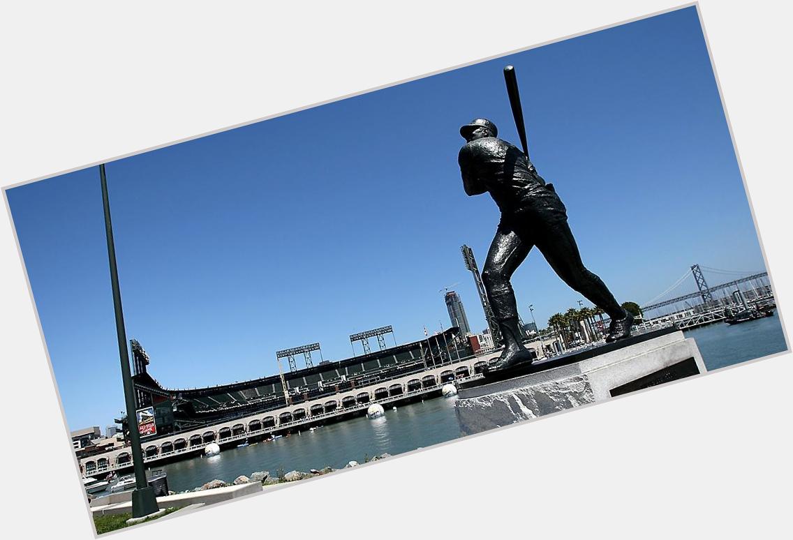 Happy birthday to legend and namesake of the iconic cove, Willie McCovey! 