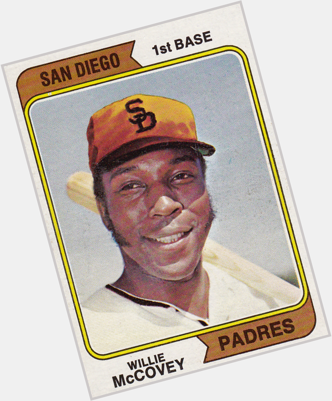 Happy 77th birthday to Hall of Famer Willie McCovey. 