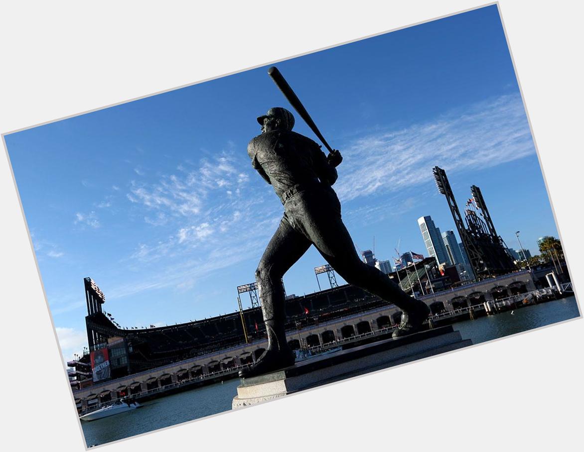 You know you re a legend when you have a cove named after you.

Happy 80th birthday to Willie McCovey! 