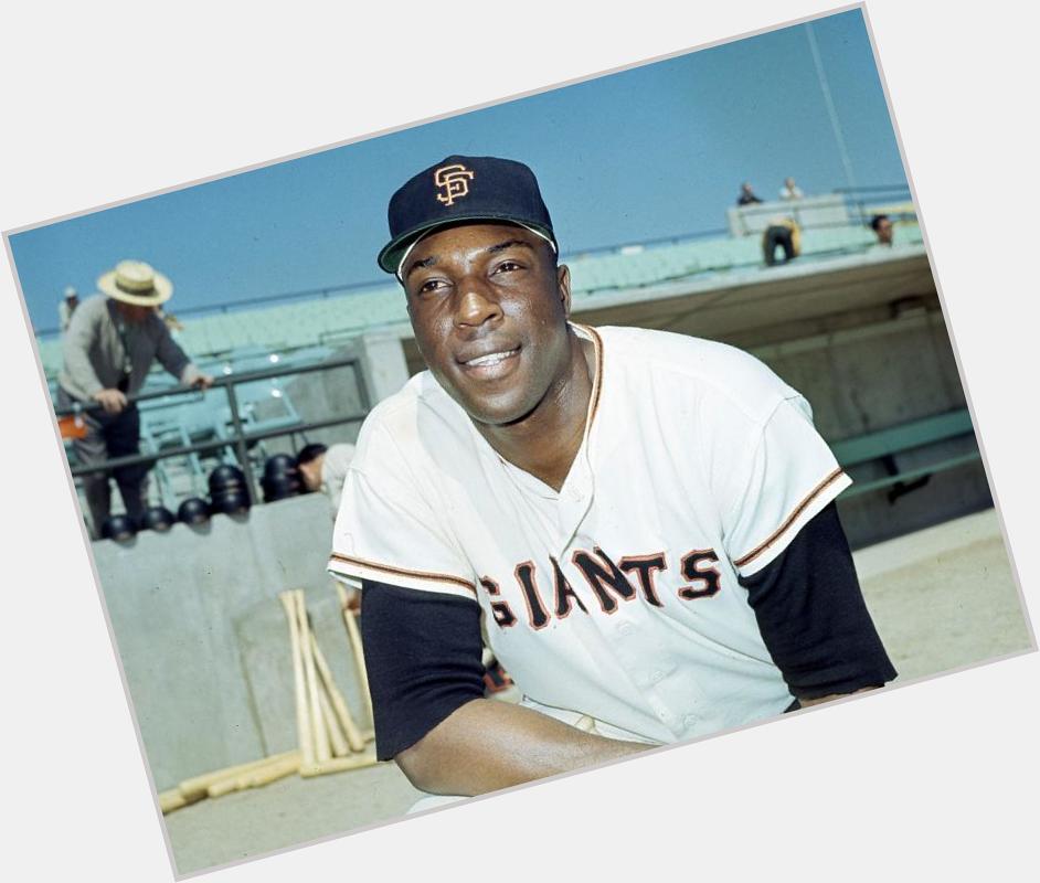 Happy birthday to Hall of Fame first baseman, Willie McCovey! 