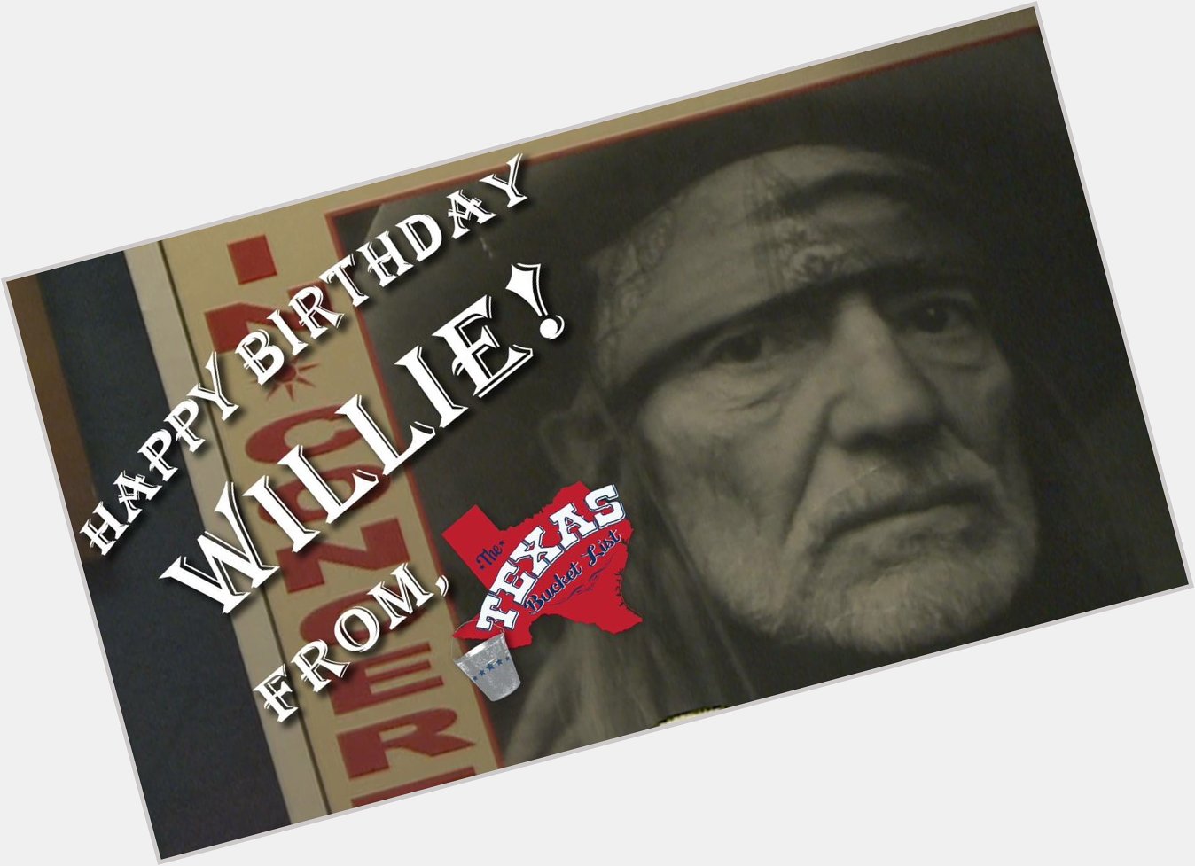 Happy Birthday to the incredible, one and only, Willie Nelson!  