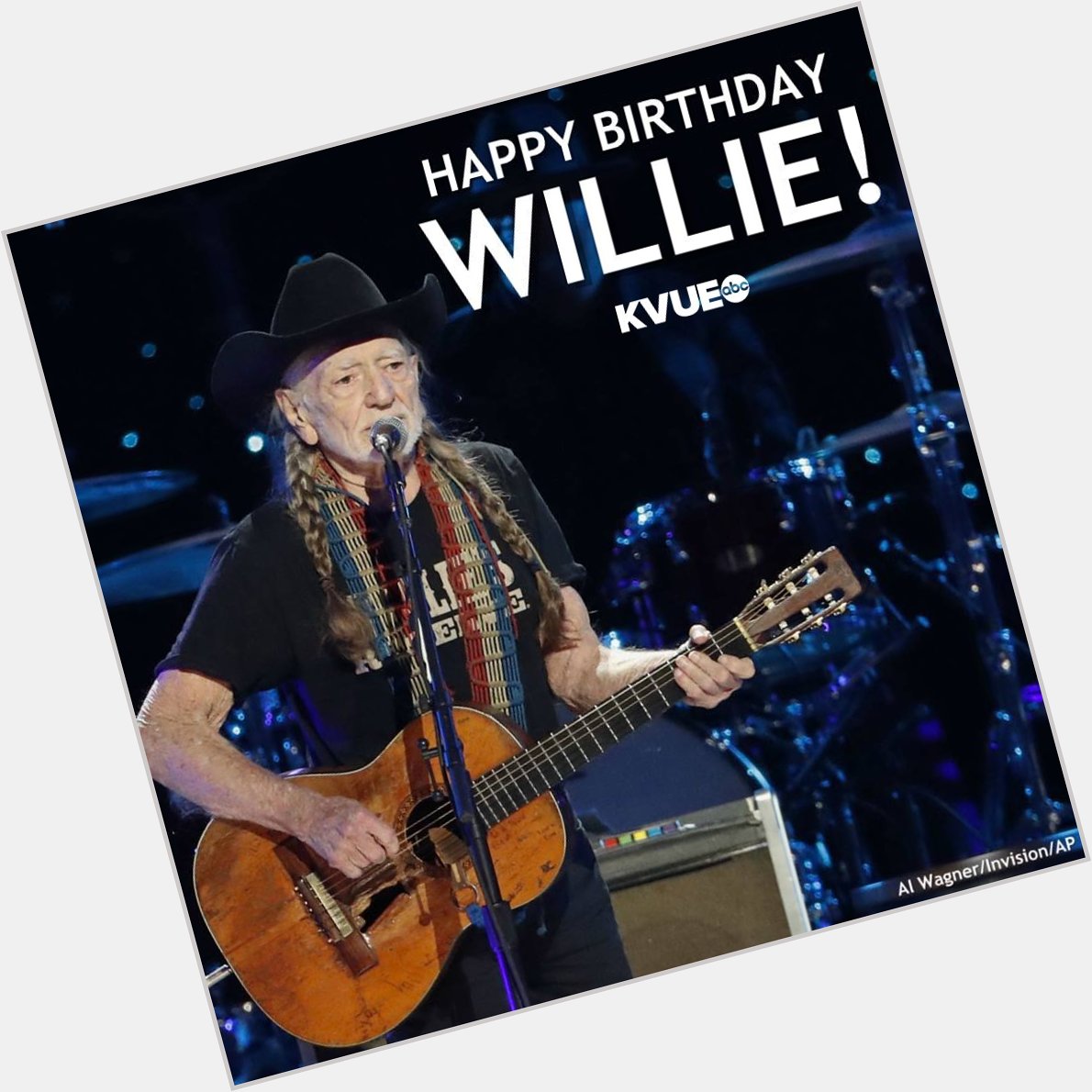 HAPPY BIRTHDAY, WILLIE NELSON!  Help us wish this Austin legend an amazing 86th birthday! 