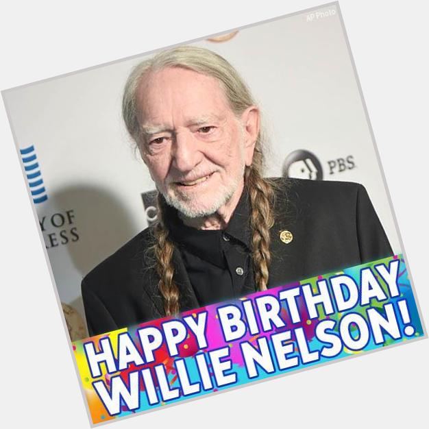 Happy 85th birthday to country music legend Willie Nelson! 