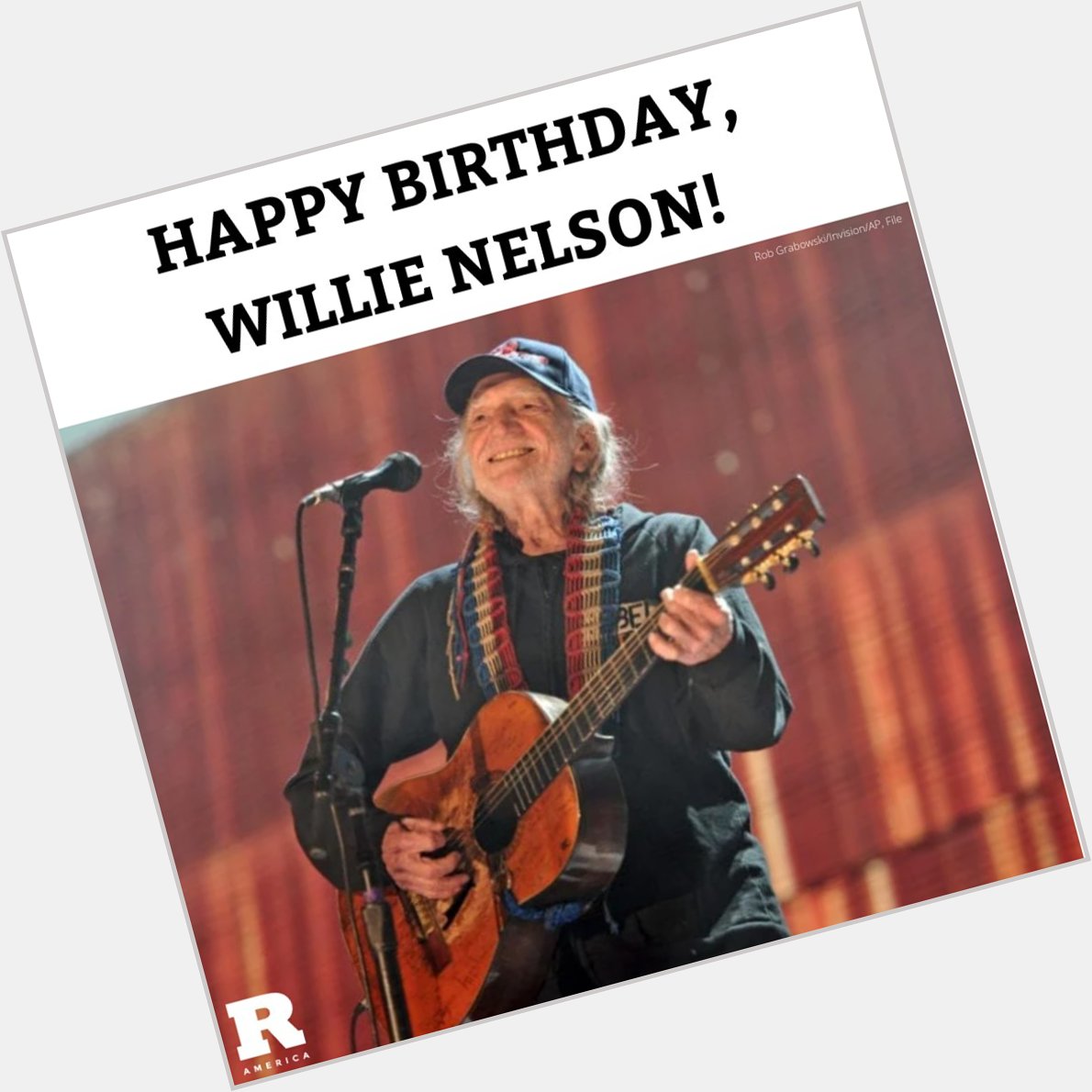    Happy Birthday! Willie Nelson turns 87 today! 