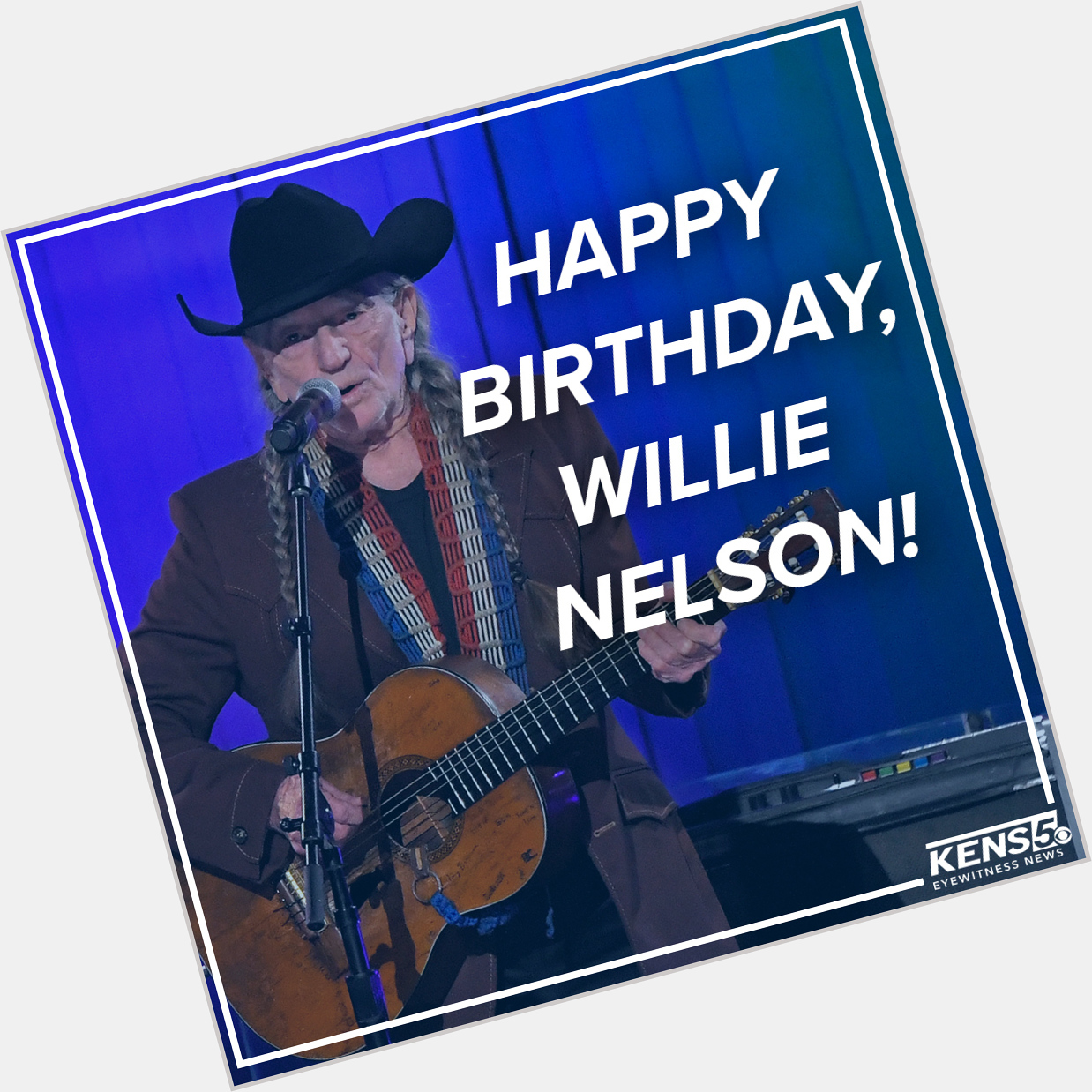 Happy 87th birthday to the legendary Willie Nelson! 