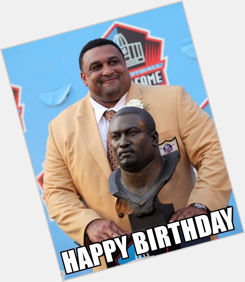 HAPPY BIRTHDAY to Saints great and Pro Football Hall of Famer, Enjoy your day, brah! 