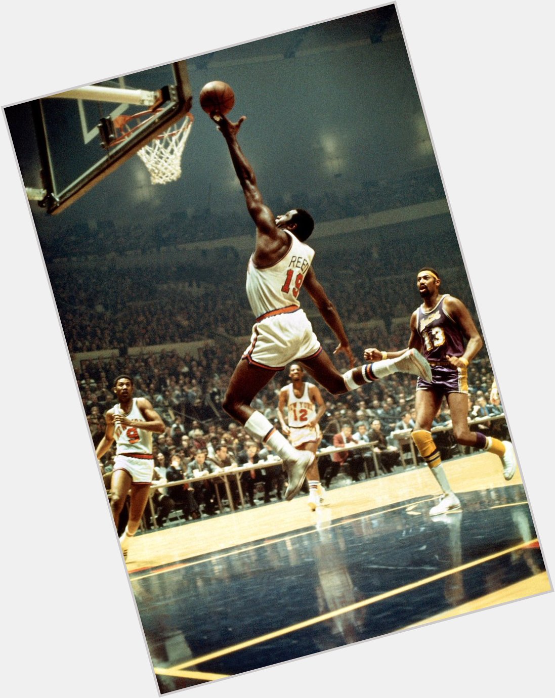To wish Willis Reed a Happy Birthday.  : Wen Roberts/NBAE via Getty Images 