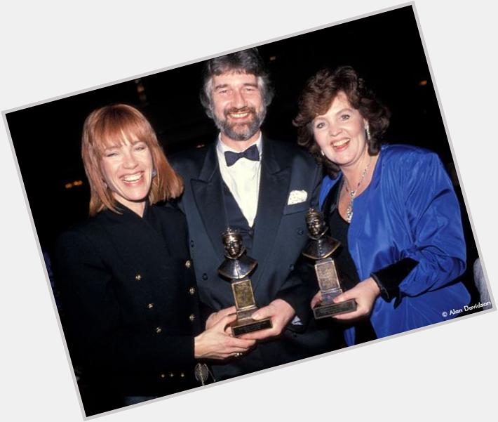 HAPPY BIRTHDAY to Willy Russell, pictured here with Kiki Dee and Pauline Collins at the in 1988. 