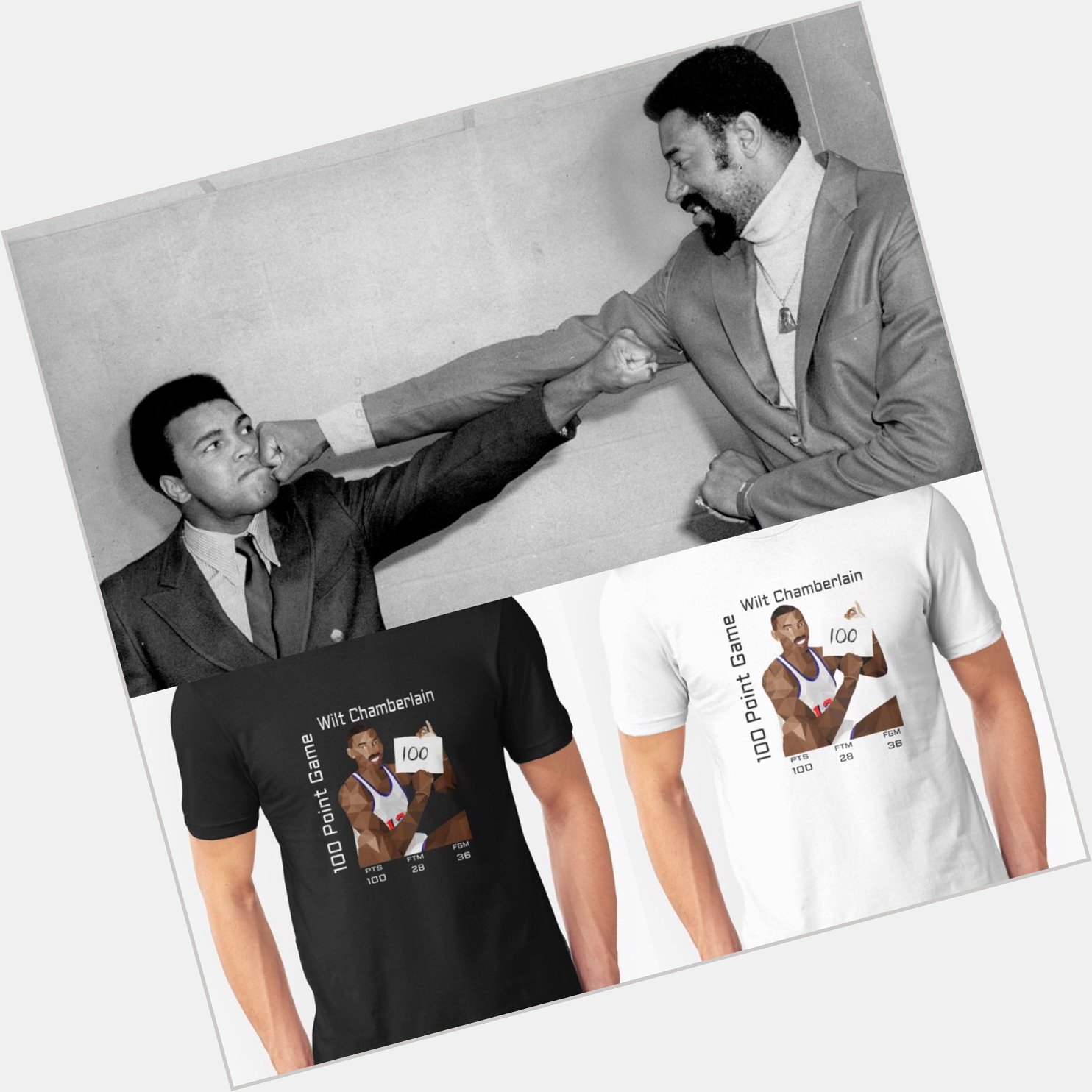 Happy Birthday to the late great Wilt Chamberlain!! 
Link below  