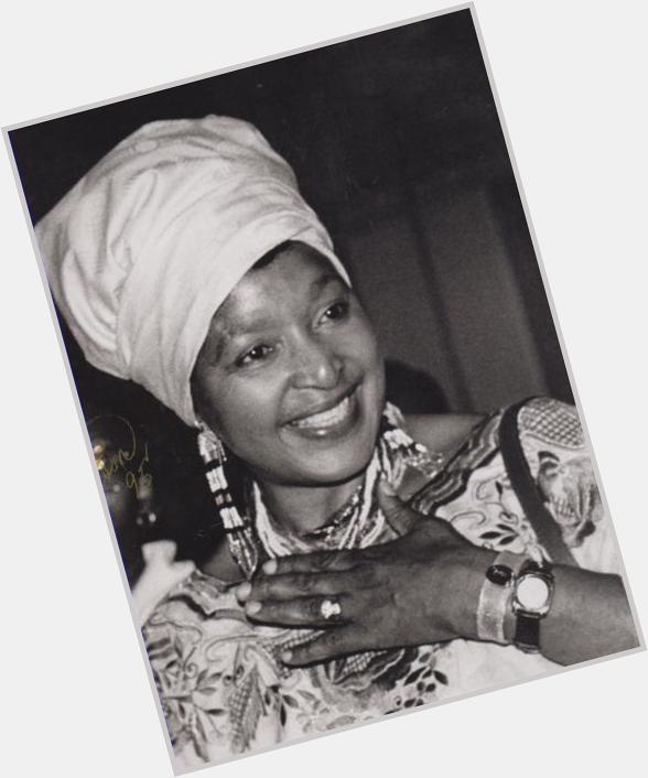 Happy Birthday to Ouma Winnie Madikizela-Mandela (born Nomzamo Winifred Zanyiwe Madikizela; 26 September 1936.    