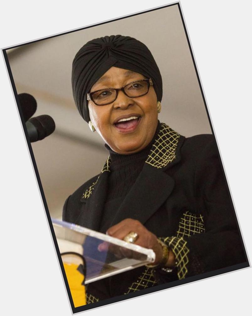 Happy birthday Mme Winnie Madikizela-Mandela, may God continue to bless you!! 