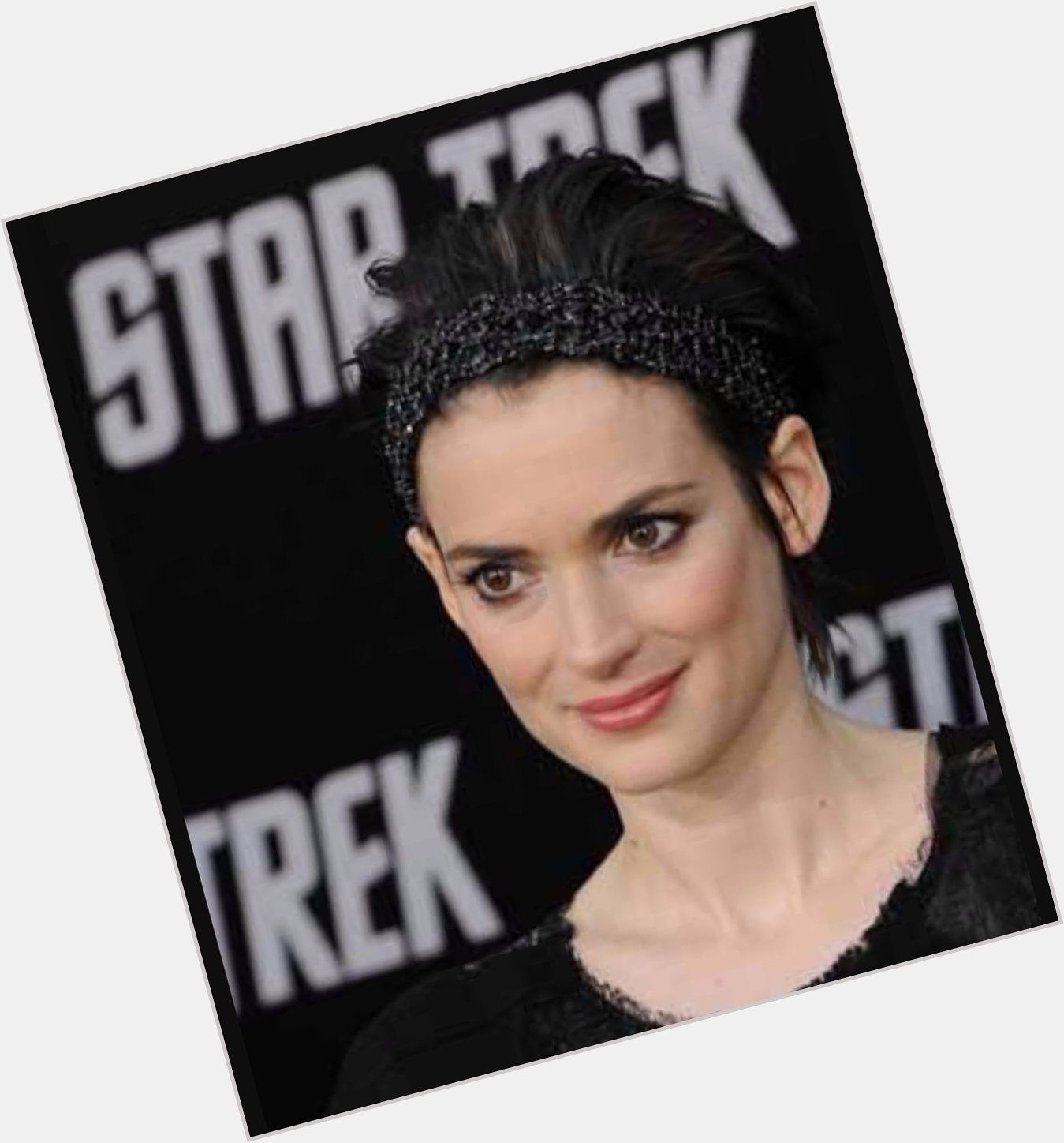 ....                Mother of Spock               ....

Happy 44th Birthday to Winona Ryder! 