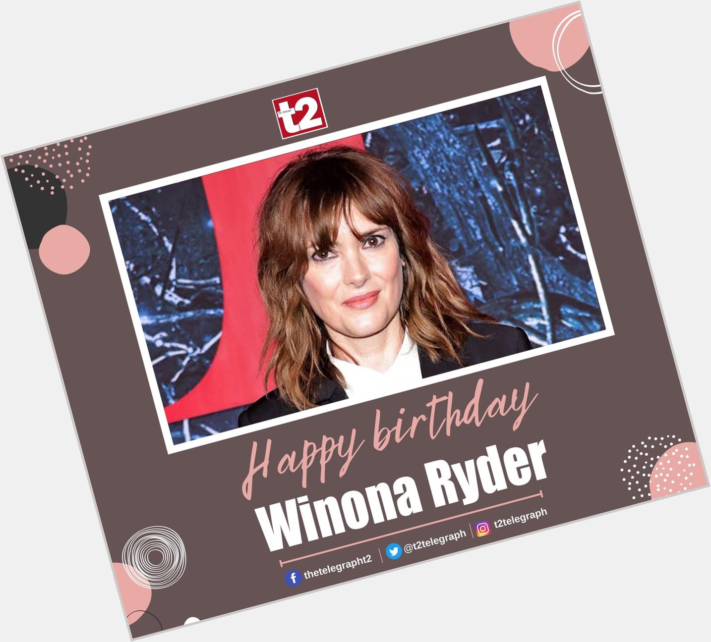 She continues to win hearts even now as Joyce in Stranger Things. Happy birthday Winona Ryder 