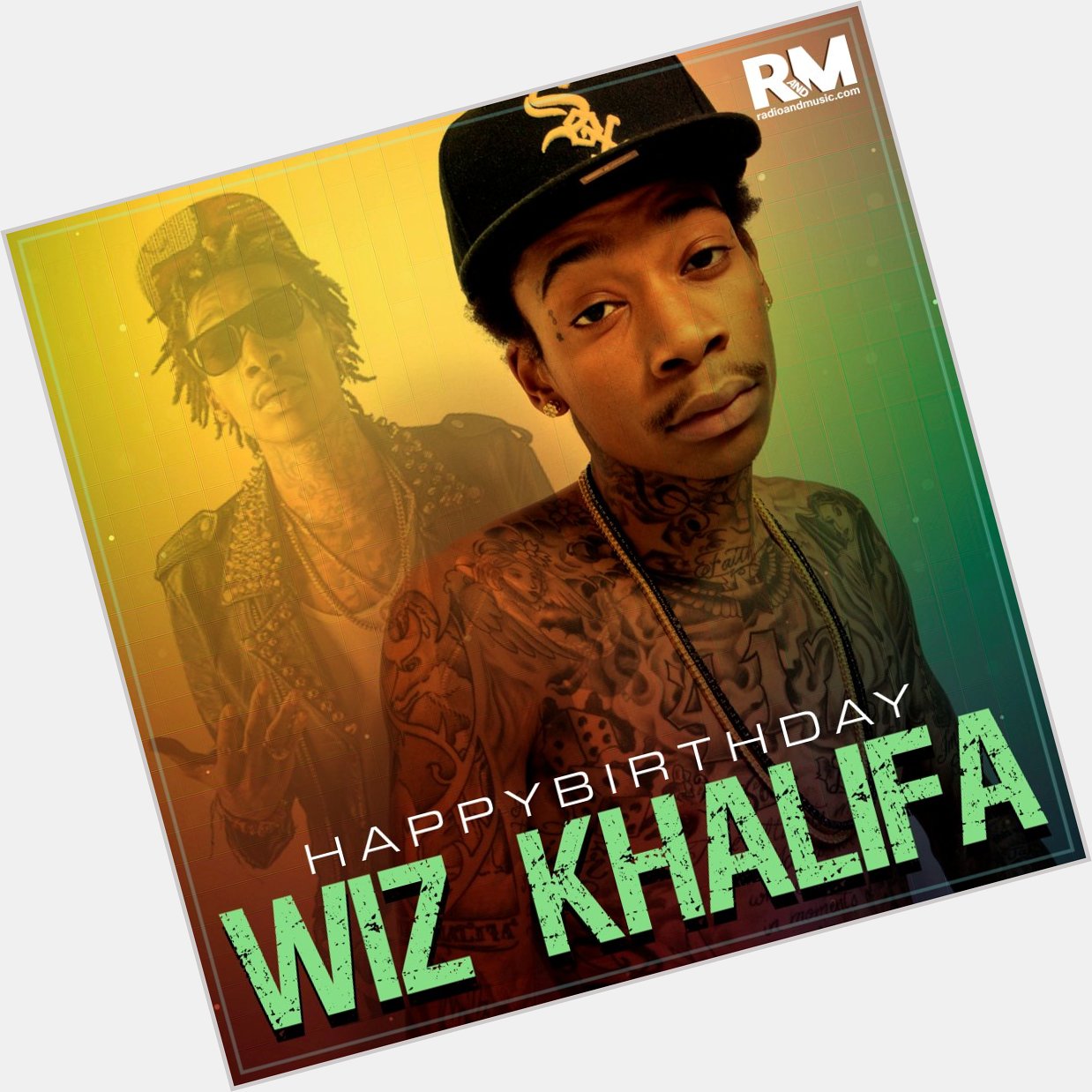 Wish you a very Happy Birthday Wiz Khalifa.     