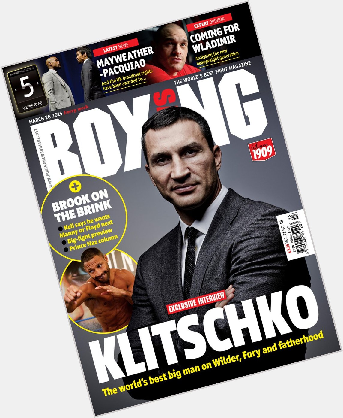 Happy birthday Wladimir Celebrate by reading the big feature in 