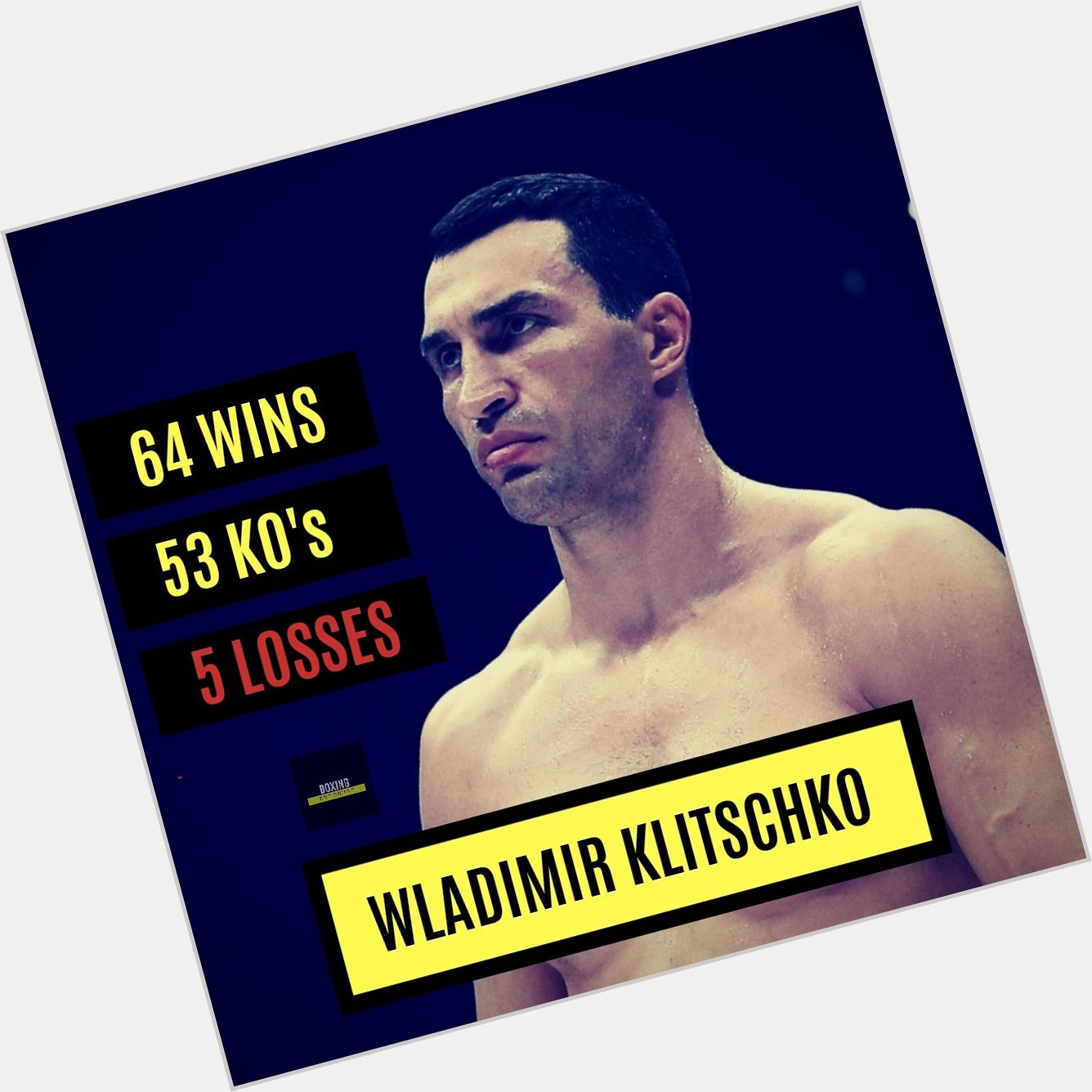 Happy 43rd birthday to \Dr Steelhammer\ - Wladimir Klitschko 
