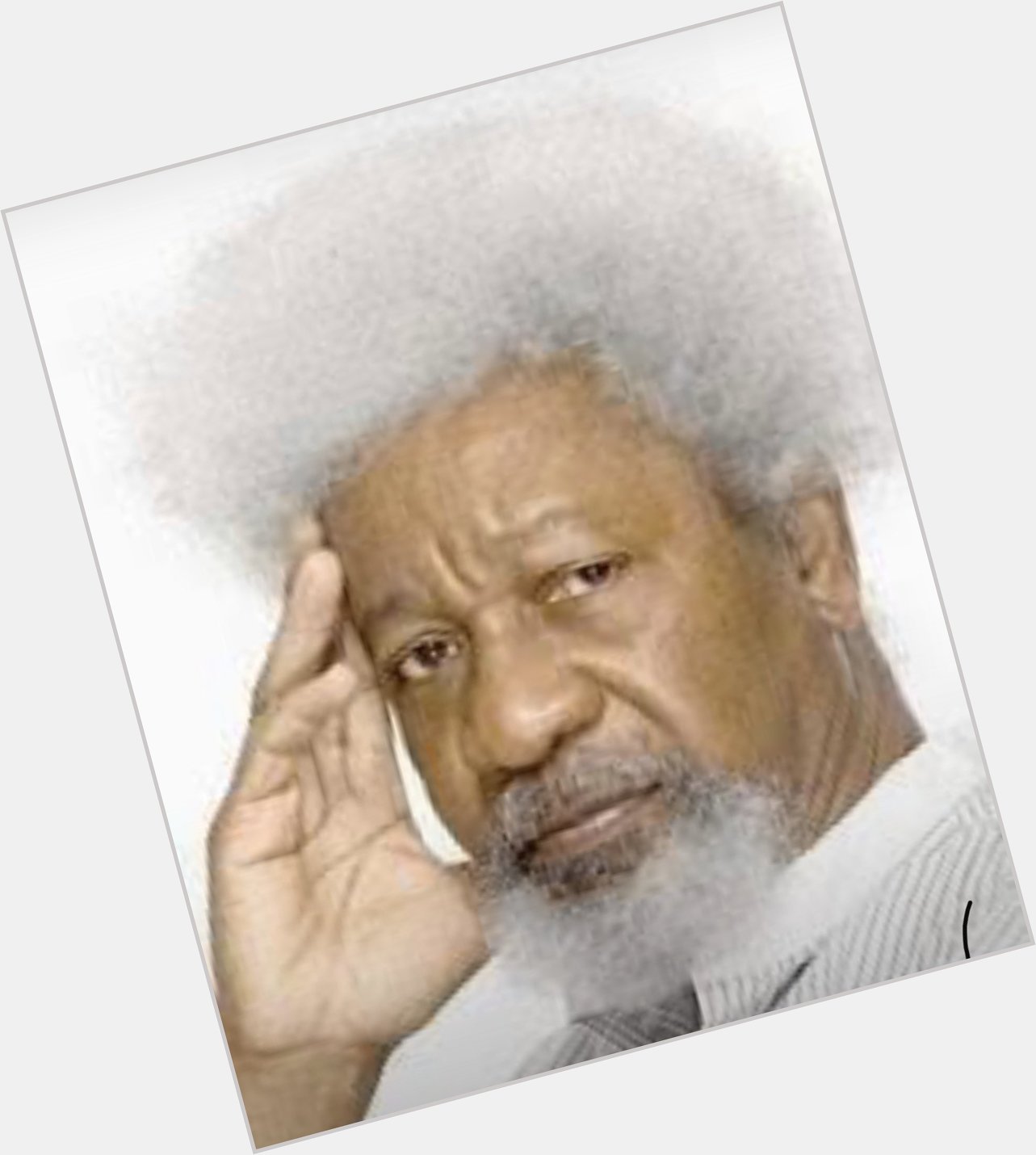 Happy birthday to one of the pedagogical giants of Africa.
I remain an Afro Optimist. WOLE SOYINKA 
