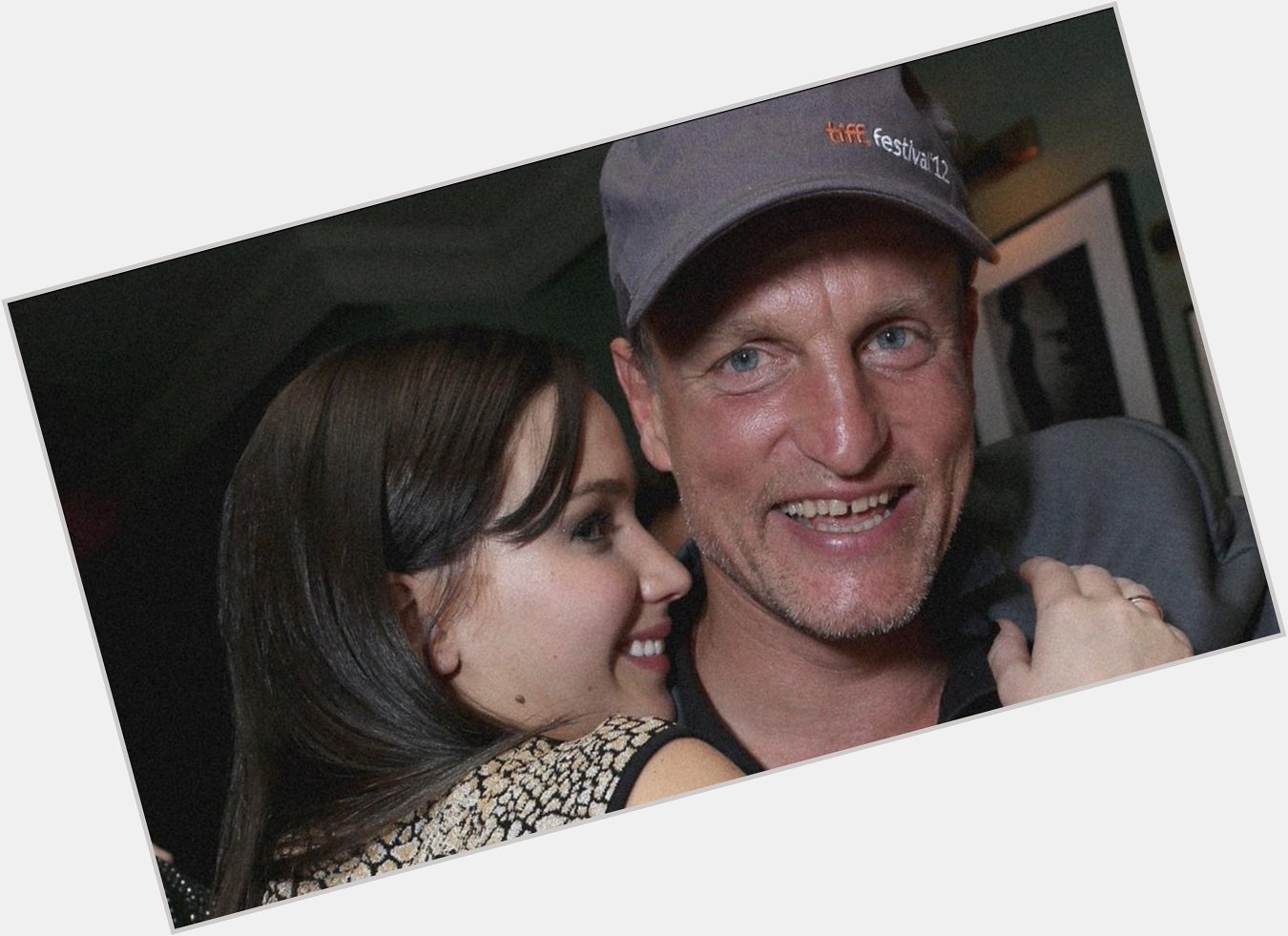 Happy Birthday Woody Harrelson. With Jennifer Lawrence at TIFF 2012. 