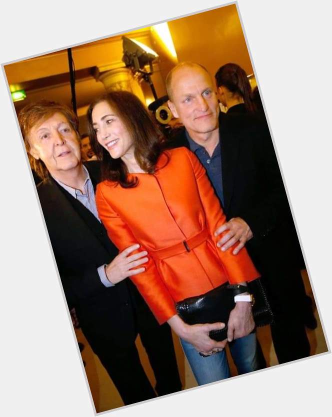 Happy 60th Birthday to Woody Harrelson! 
With Paul McCartney and Nancy Shevell 