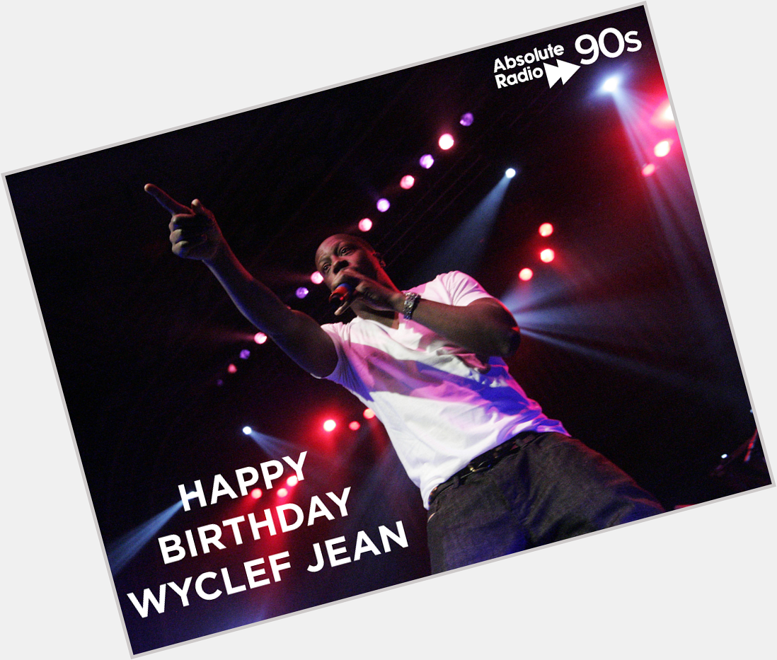 Happy Birthday Wyclef Jean!
We love the Fugees. 