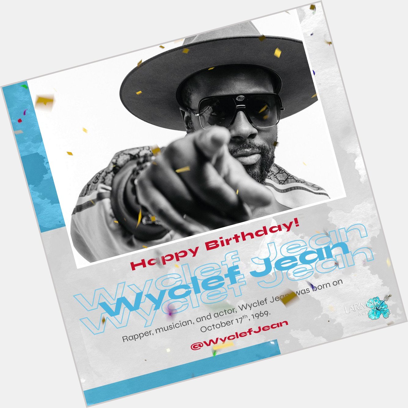 Happy Birthday birthday to legendary rapper, musician, and actor Wyclef Jean (   