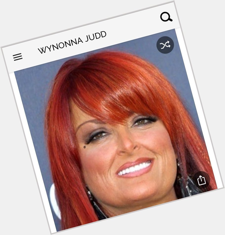 Happy birthday to this great country singer.  Happy birthday to Wynonna Judd 