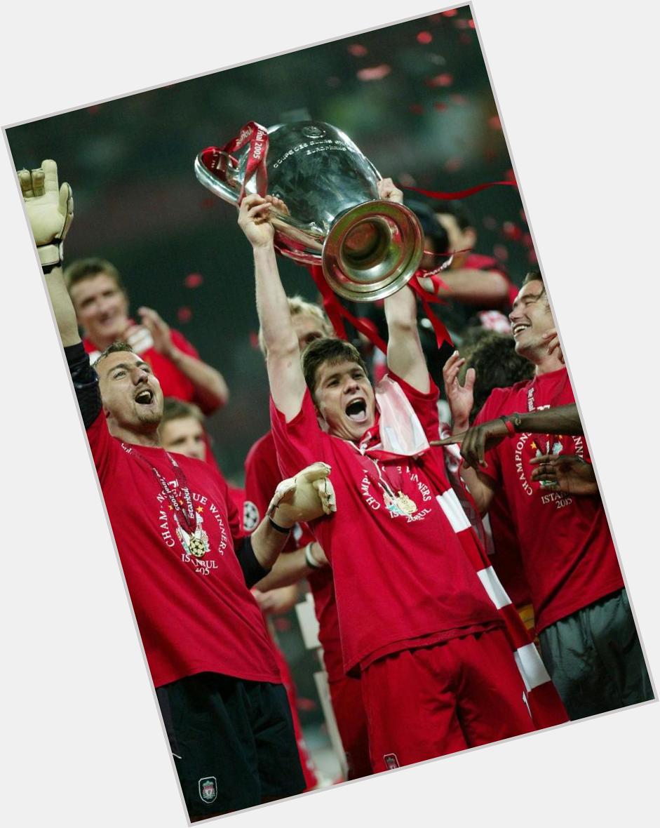 Xabi Alonso : "Iam still a Liverpool fan and will be forever, absolutely."
Once a Red, always a Red!

Happy birthday! 