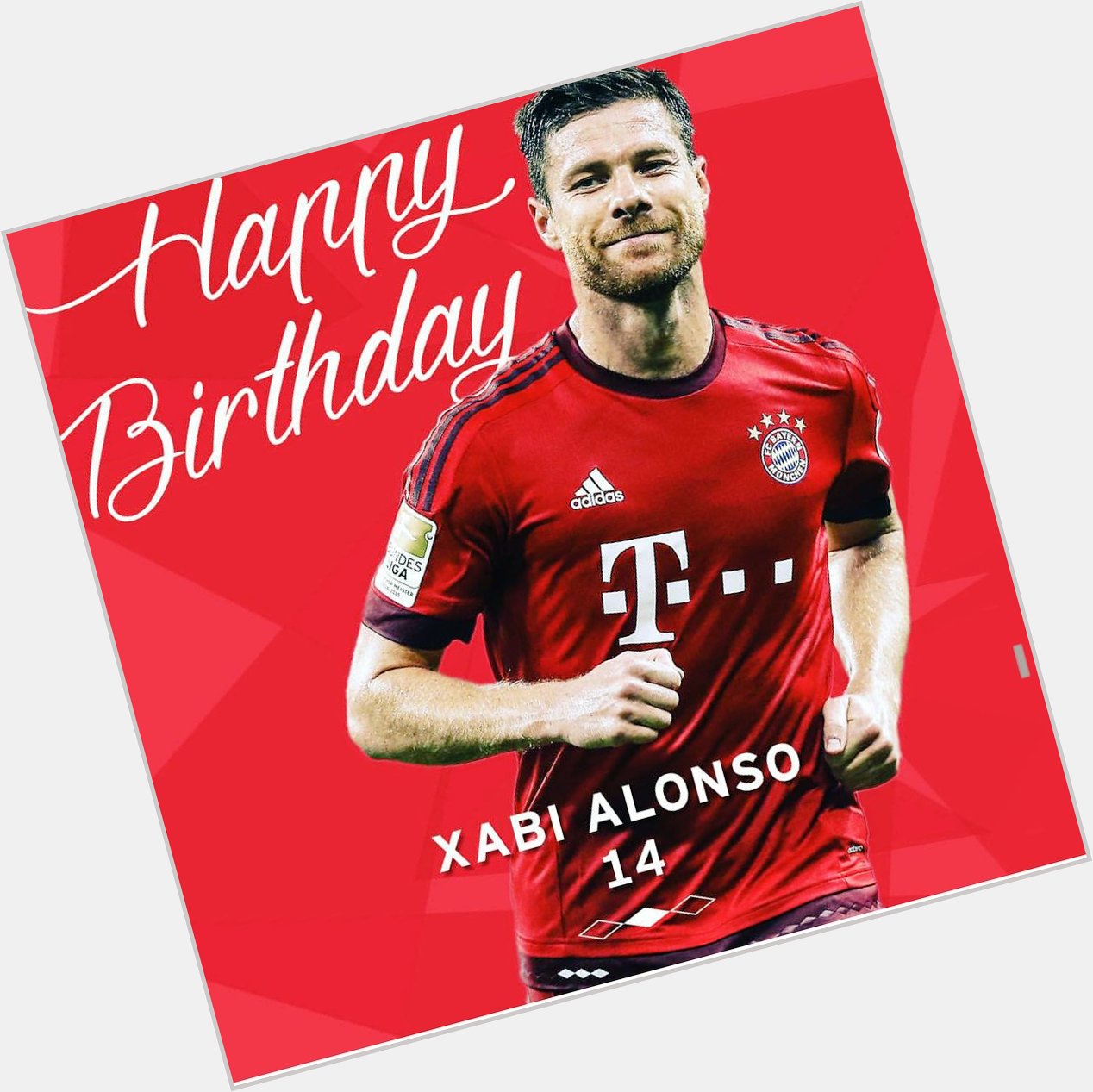 Happy birthday Xabi Alonso!    