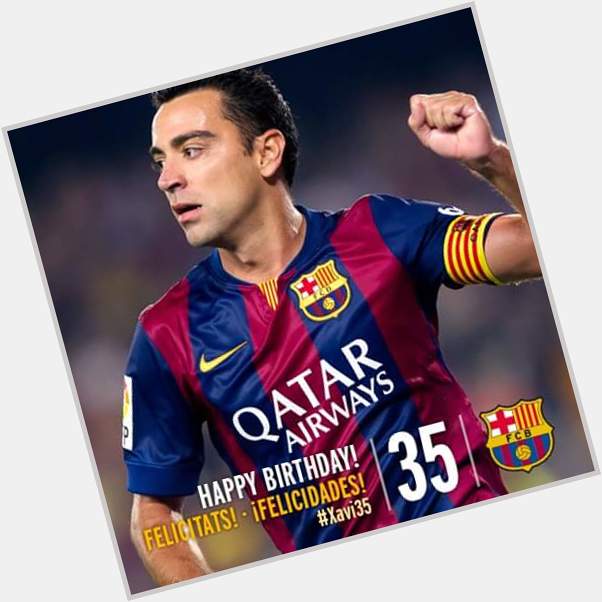 You can\t buy sexiness,it comes natural.
Happy birthday the greatest player XAVI HERNANDEZ. 