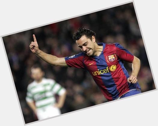 Happy birthday to the greatest central midfielders of all the time, Xavi Hernandez    
