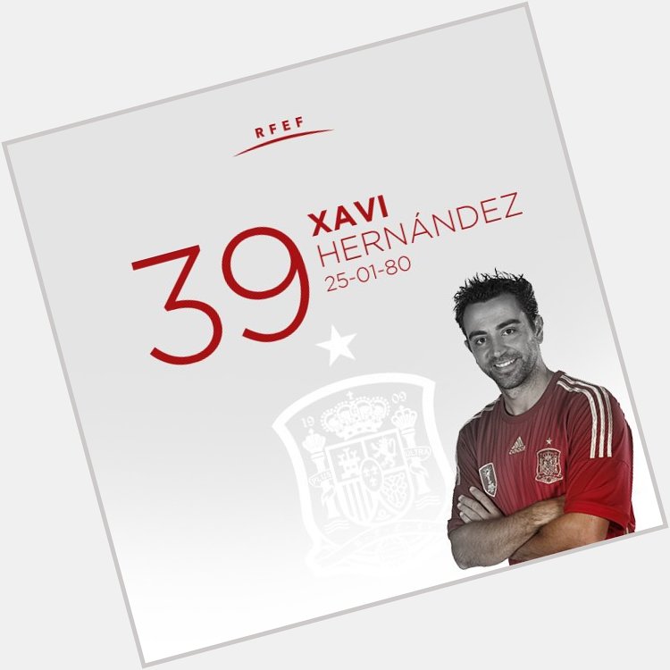  Happy Birthday to Xavi Hernández! The World and EURO champion turns 39. 

Happy Birthday!! 