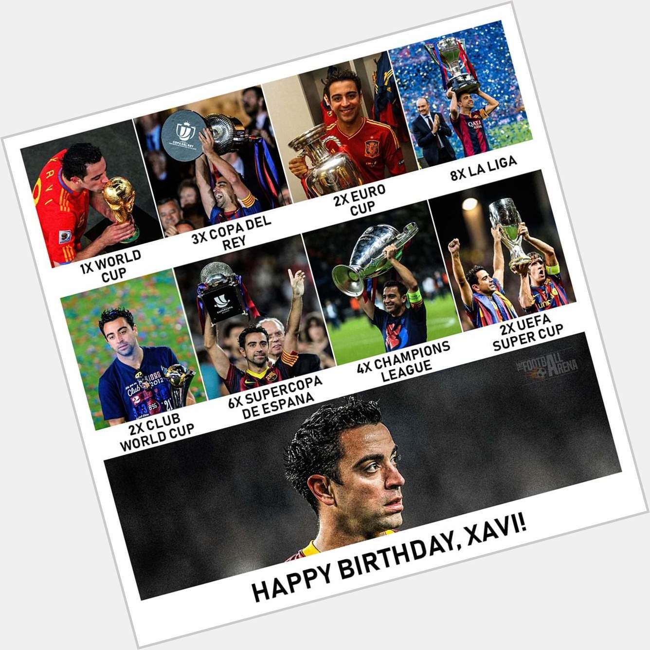 Happy Birthday, Xavi Hernandez  