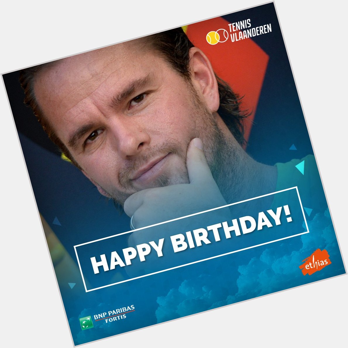 Happy birthday, Xavier Malisse 